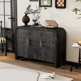 Rustic Curved Waterfall Sideboard