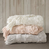Chloe Cotton Tufted Chenille Throw