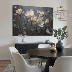 Midnight Magnolias Wall Art