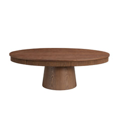 Oval Drum Coffee Table