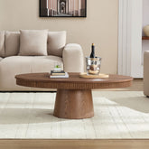 Oval Drum Coffee Table