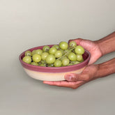 Handcrafted 8” Ceramic Entrée Bowl