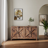 Freestanding Sideboard with Open Shelving