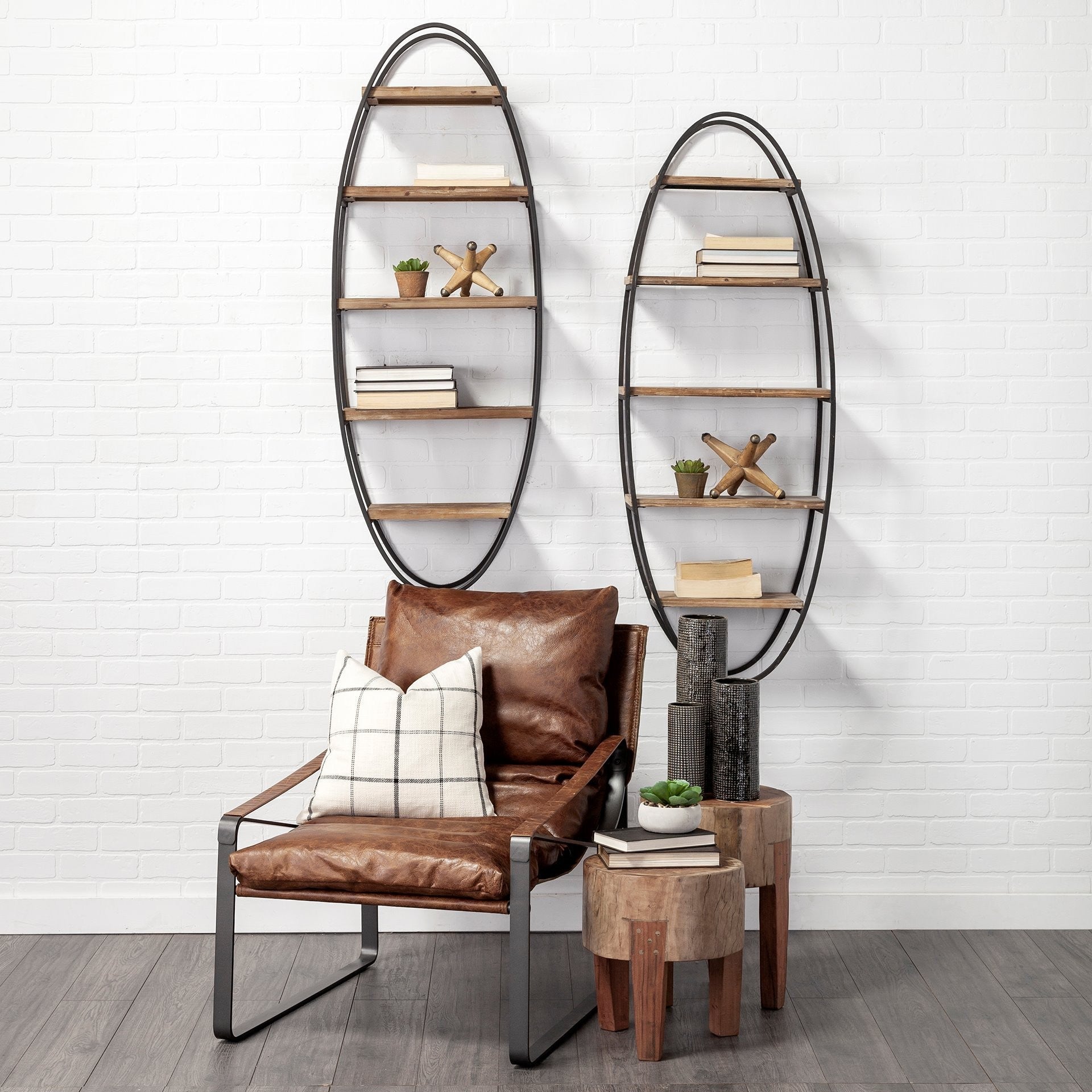 Reclaimed Wood Stool - Radiant HomeLiving