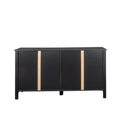 Freestanding Cabinet with Open Shelving