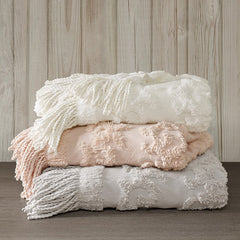 Chloe Cotton Tufted Chenille Throw