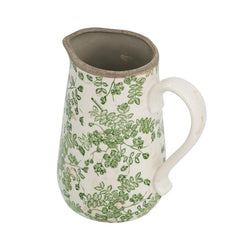 Leaf Ceramic Jug Vase
