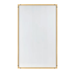 Gold Aluminum Wall Mount Or Leaning Framed Full Length Mirror