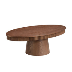 Oval Drum Coffee Table