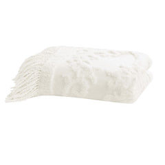 Chloe Cotton Tufted Chenille Throw
