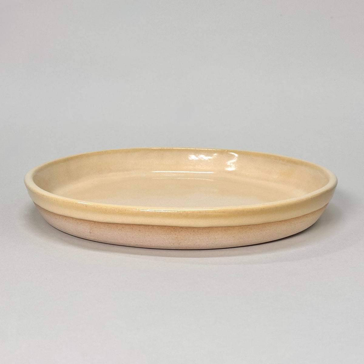 Handcrafted 9” Ceramic Dinner Plate