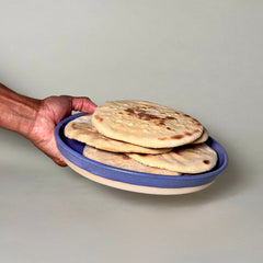 Handcrafted 9” Ceramic Dinner Plate