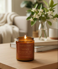 Orange Blossom + Fig Soy Candle