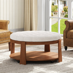 Modern Round Ottoman Coffee Table