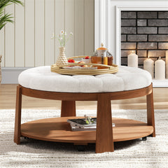 Modern Round Ottoman Coffee Table