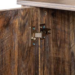Freestanding Sideboard with Open Shelving