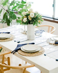 Ribbons Cotton Table Runner