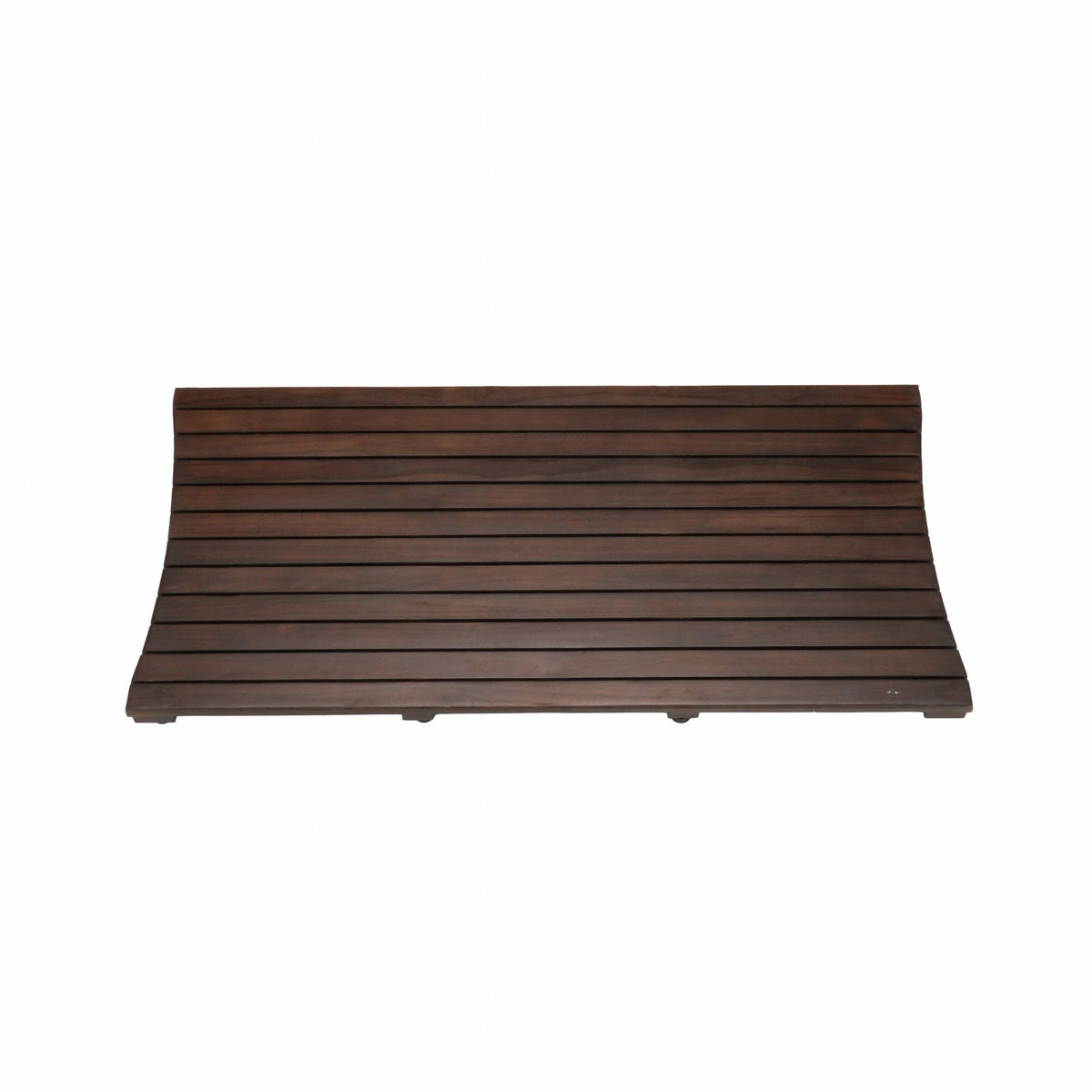 Compact Teak Floor Mat - Radiant HomeLiving