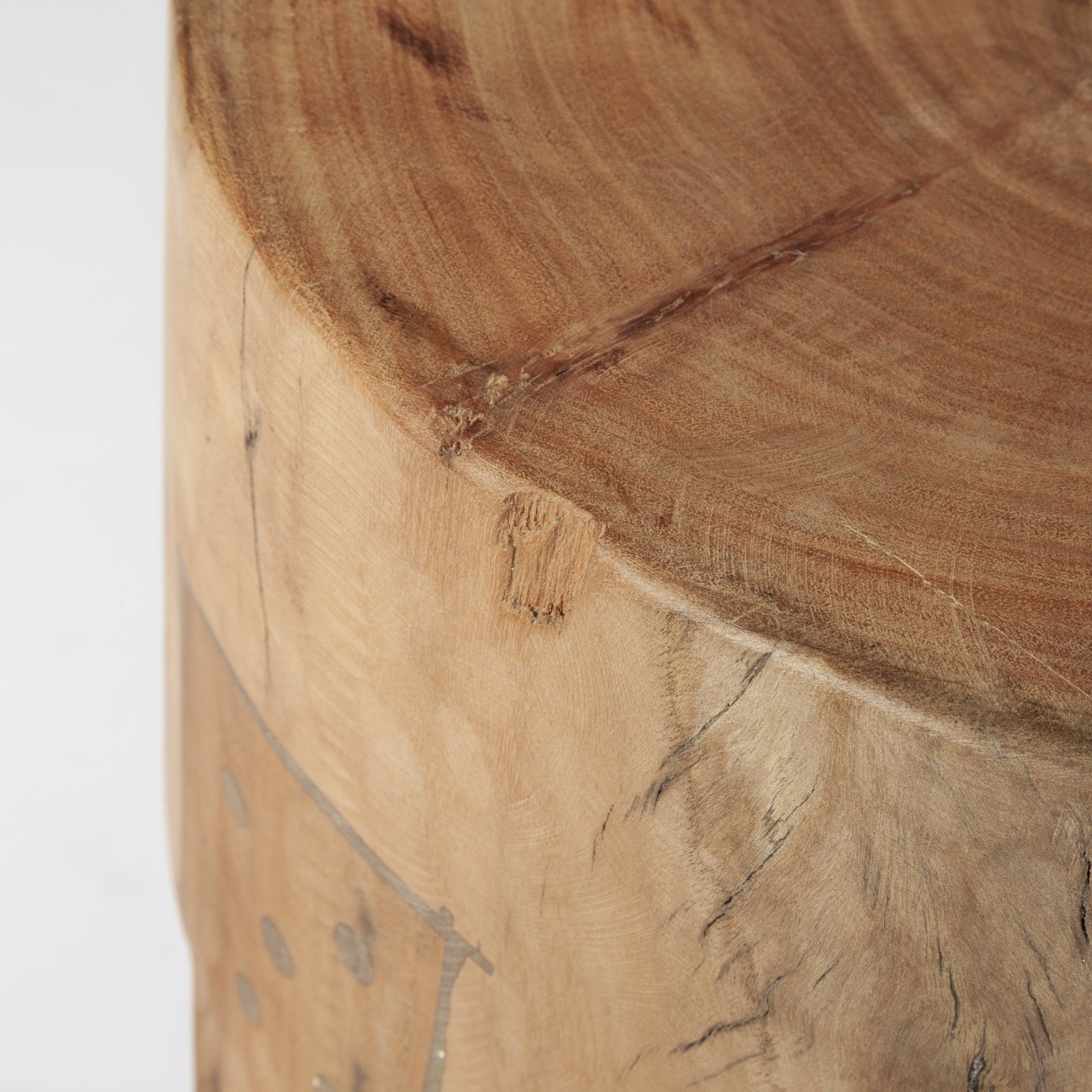 Reclaimed Wood Stool - Radiant HomeLiving
