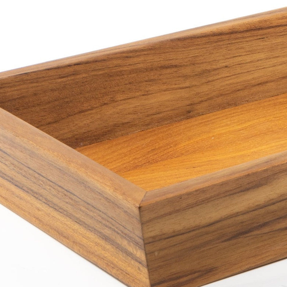 Solid Teak Vanity Tray - Radiant HomeLiving